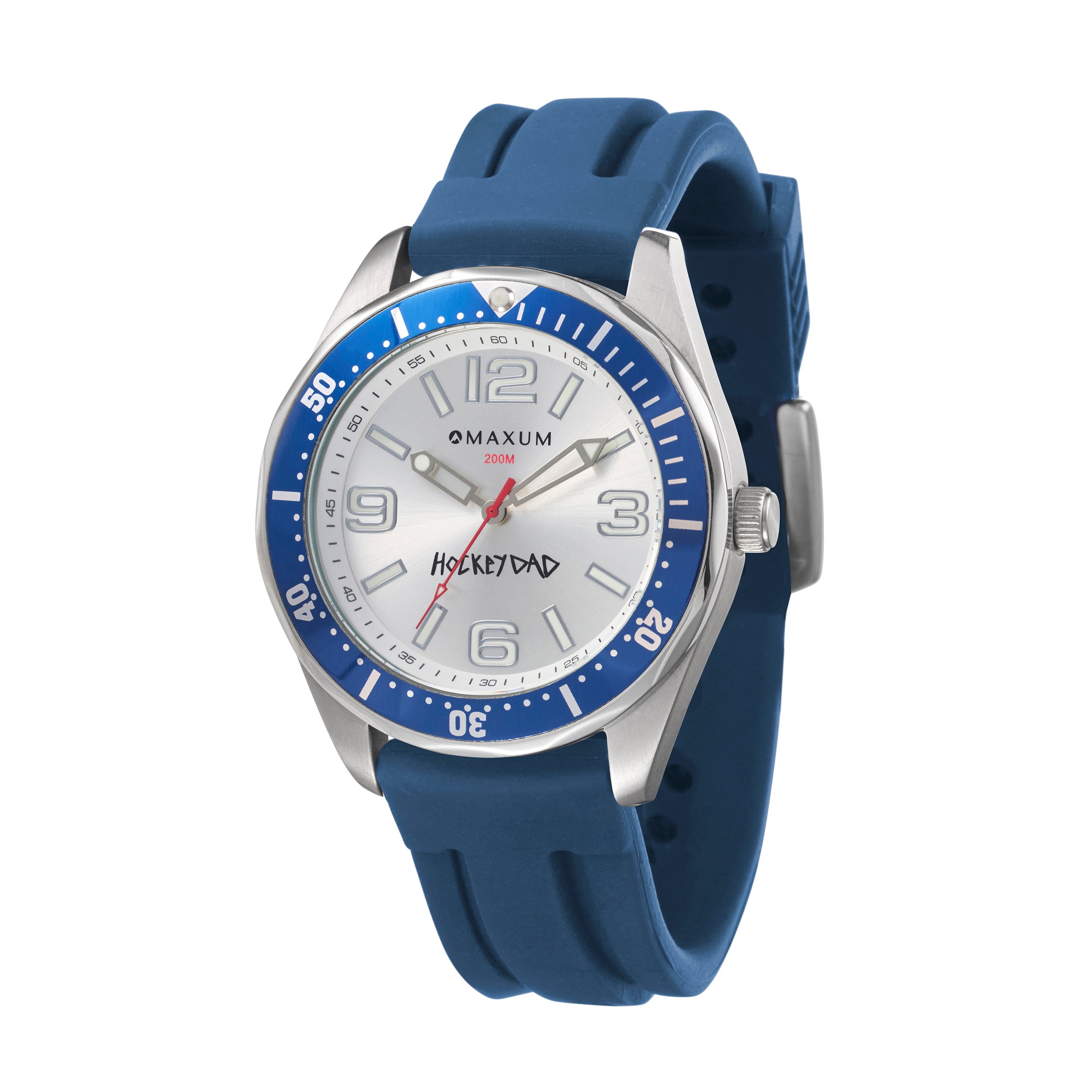 Maxum Base Camp Hockey Dad Limited Edition Blue Watch