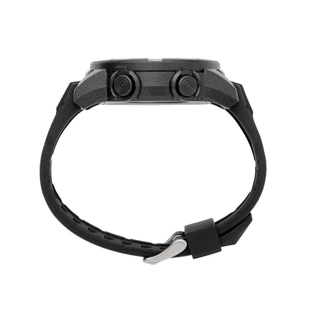 Maxum Basalt Black Digital Watch side view