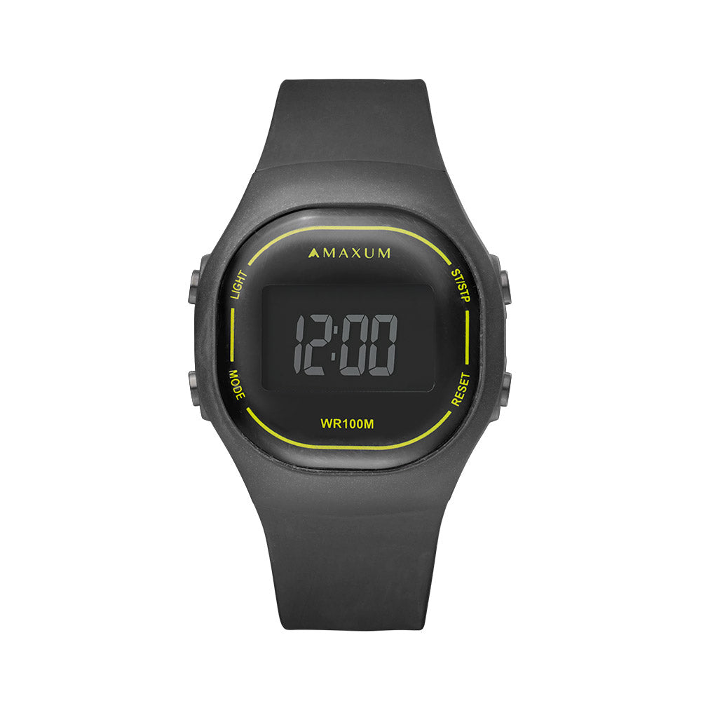 Nomad Black and Yellow Digital Watch