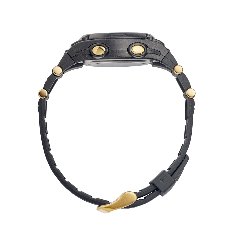 Swing Black and Gold Digital Watch