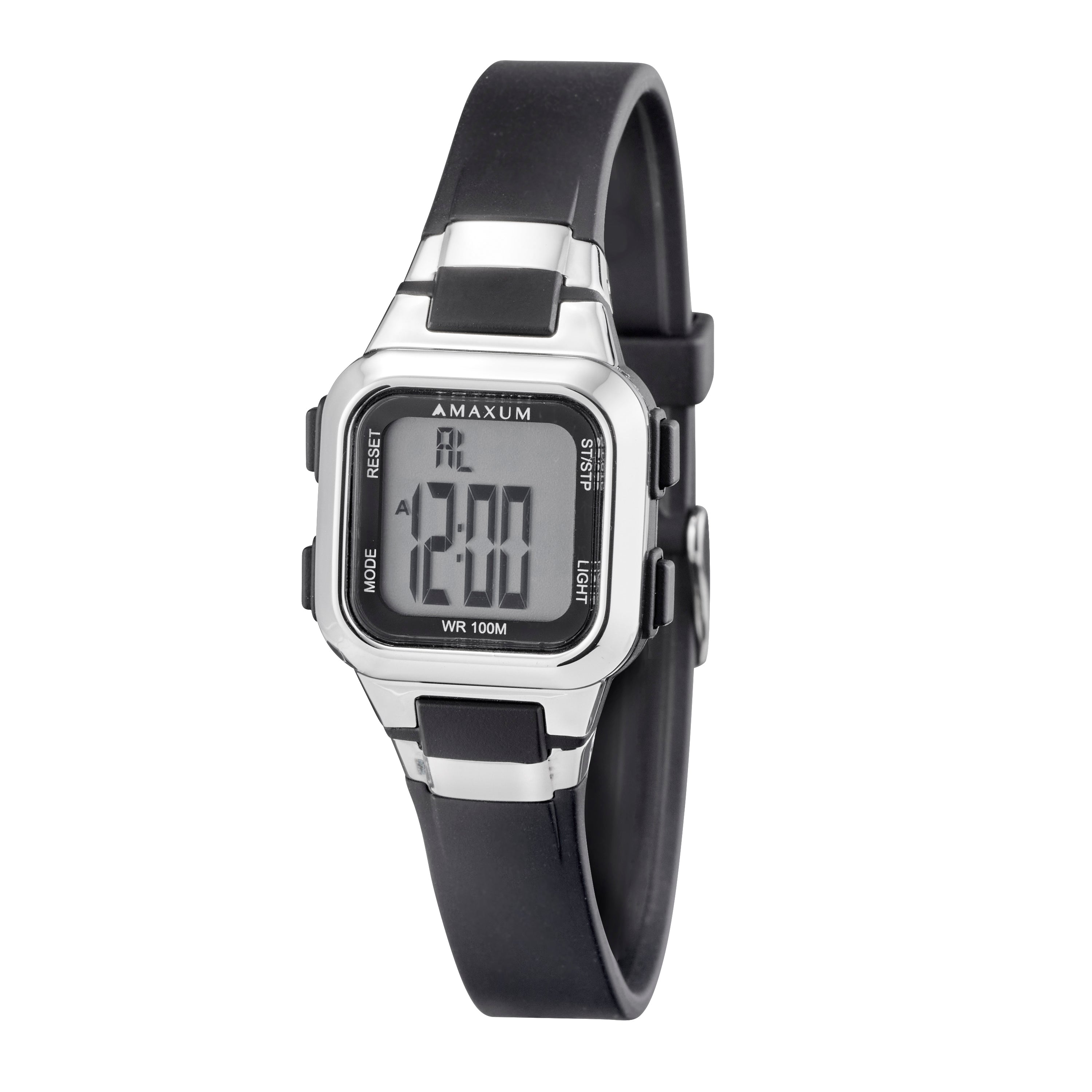 Mini Block Petite Digital in Black