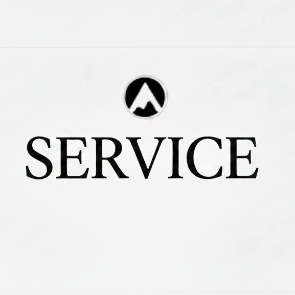 SERVICE Label - Large Logo