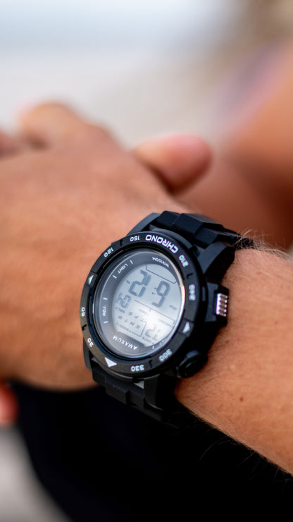 Basalt Black Digital Watch