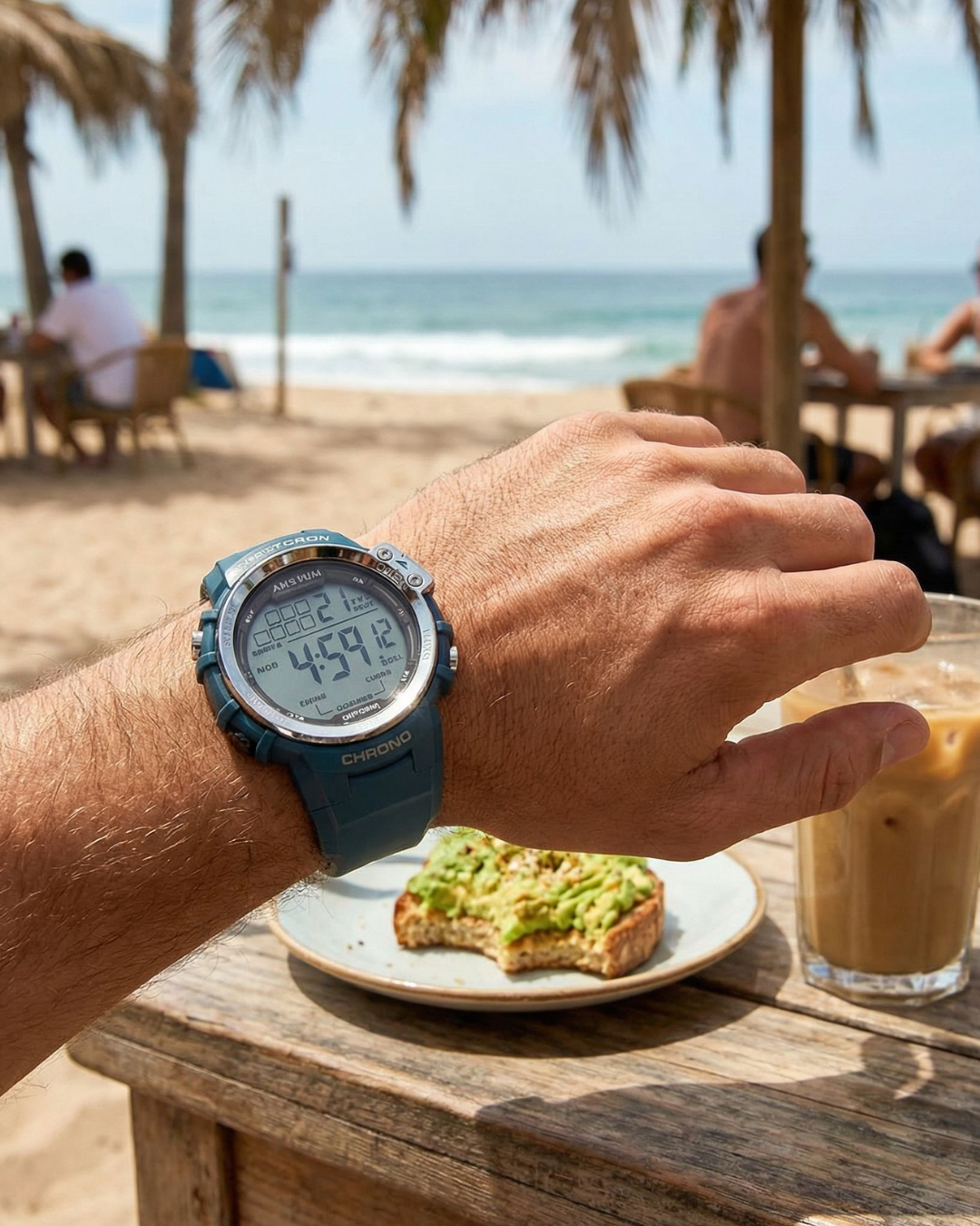 Explorer Blue Digital Watch