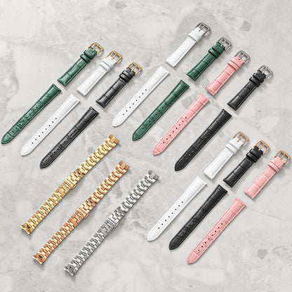 16mm Sydney Silver Bracelet Watch Strap