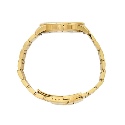 Maxum x Taylor Steele – Green Dial, Gold Tone Case & Bracelet Watch