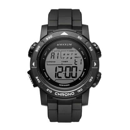 Maxum Basalt Black Digital Watch