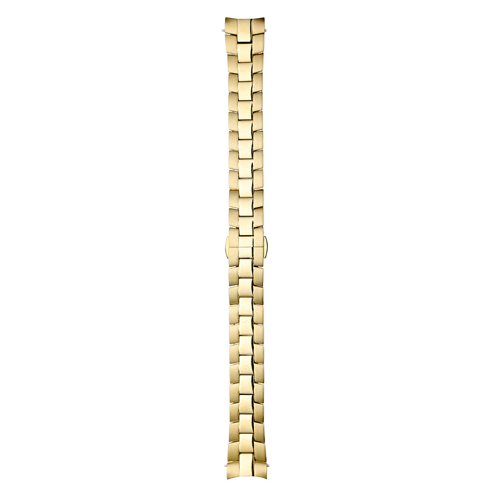 16mm Sydney Gold Bracelet Watch Strap